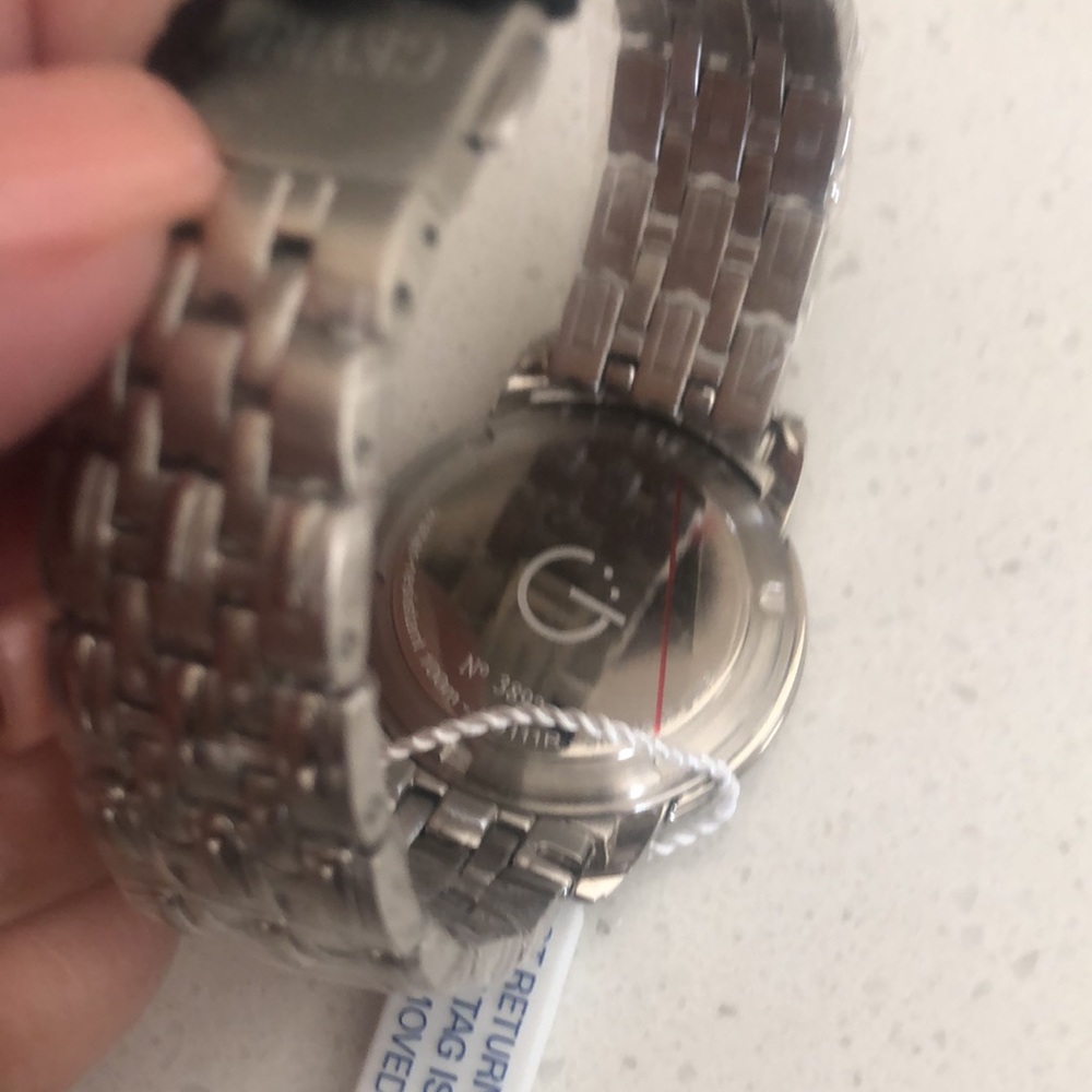 NIB GEVRIL first generation blue face watch - Picture 10 of 14